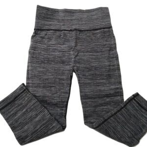 Shosho Cropped Leggings Sz S/M Dark Gray Black NEW without tags Activewear Yoga